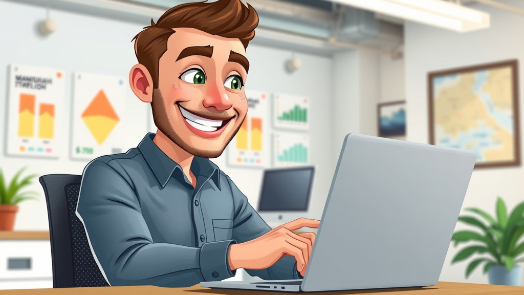 happy Mandurah small business owner satisfied with increased website traffic analytics from responsive website design Mandurah